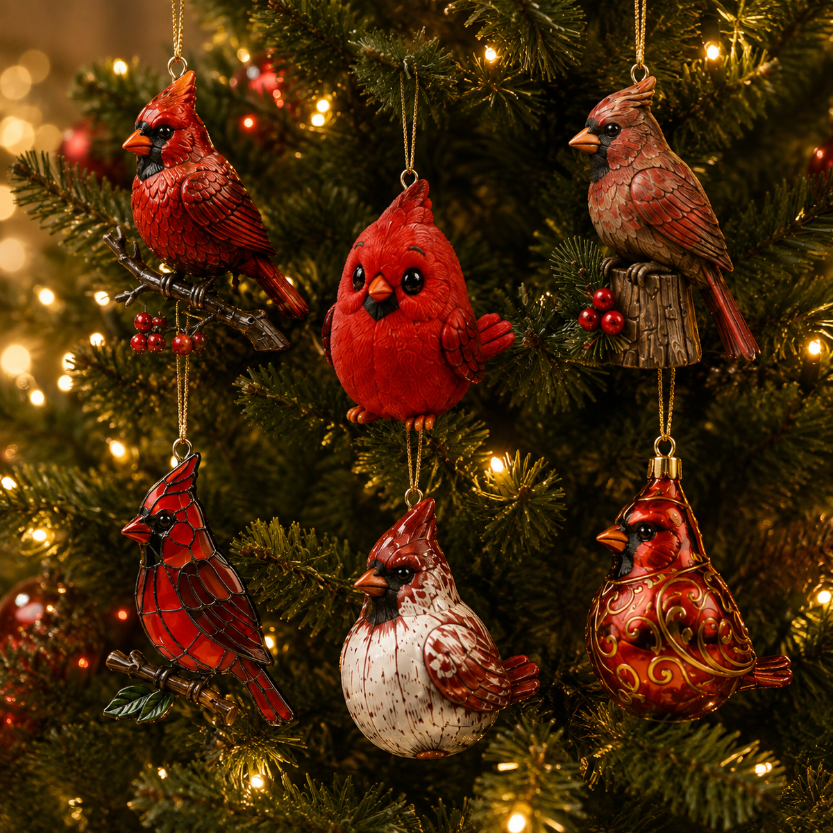 Last 50 pcs⏰ High-quality model✨Cardinal Christmas 24-Day Countdown Calendar – Limited Anniversary Edition