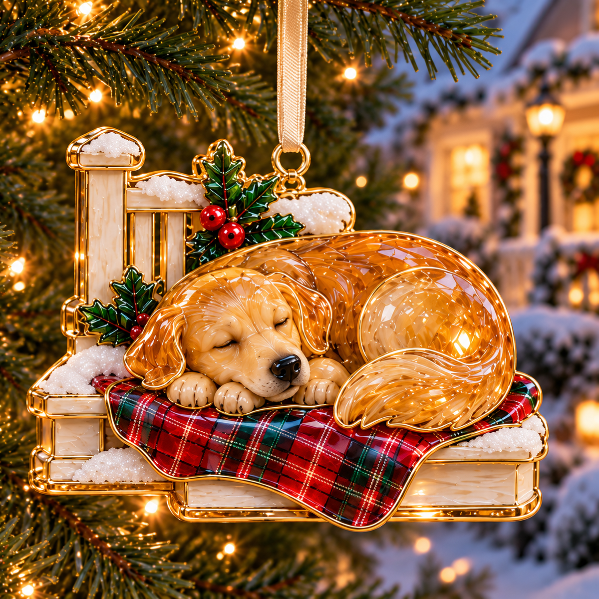 Golden Retriever Christmas Ornaments – 6 Heartwarming Holiday Designs for Dog Lovers