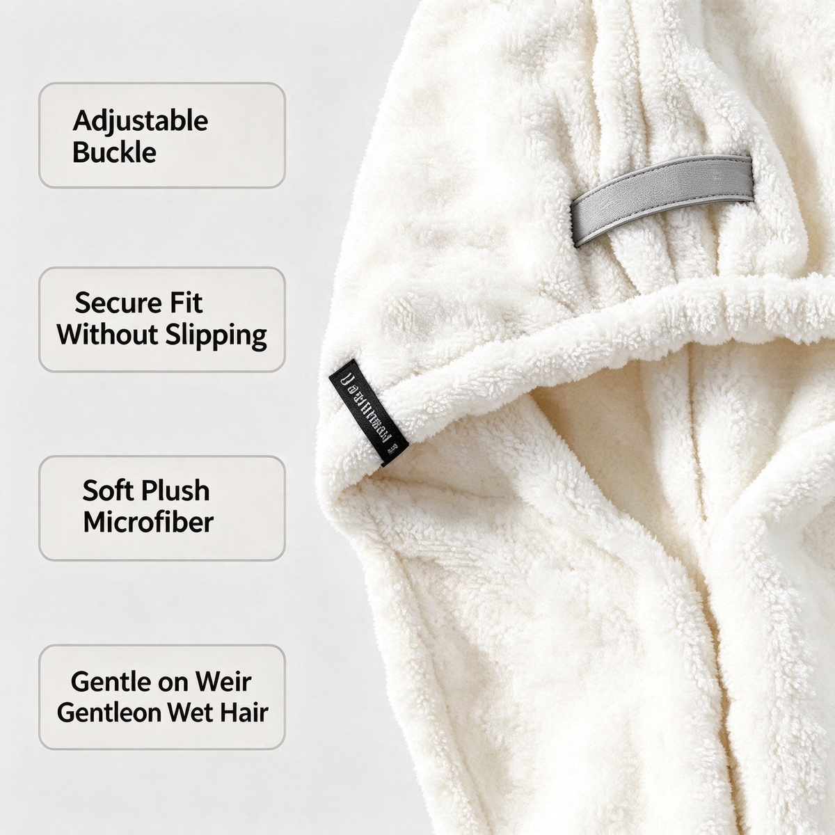 Extra-Thick Microfiber Hair Drying Towel Cap Set, Super Absorbent Quick-Dry Hair Wrap 🧖♀️