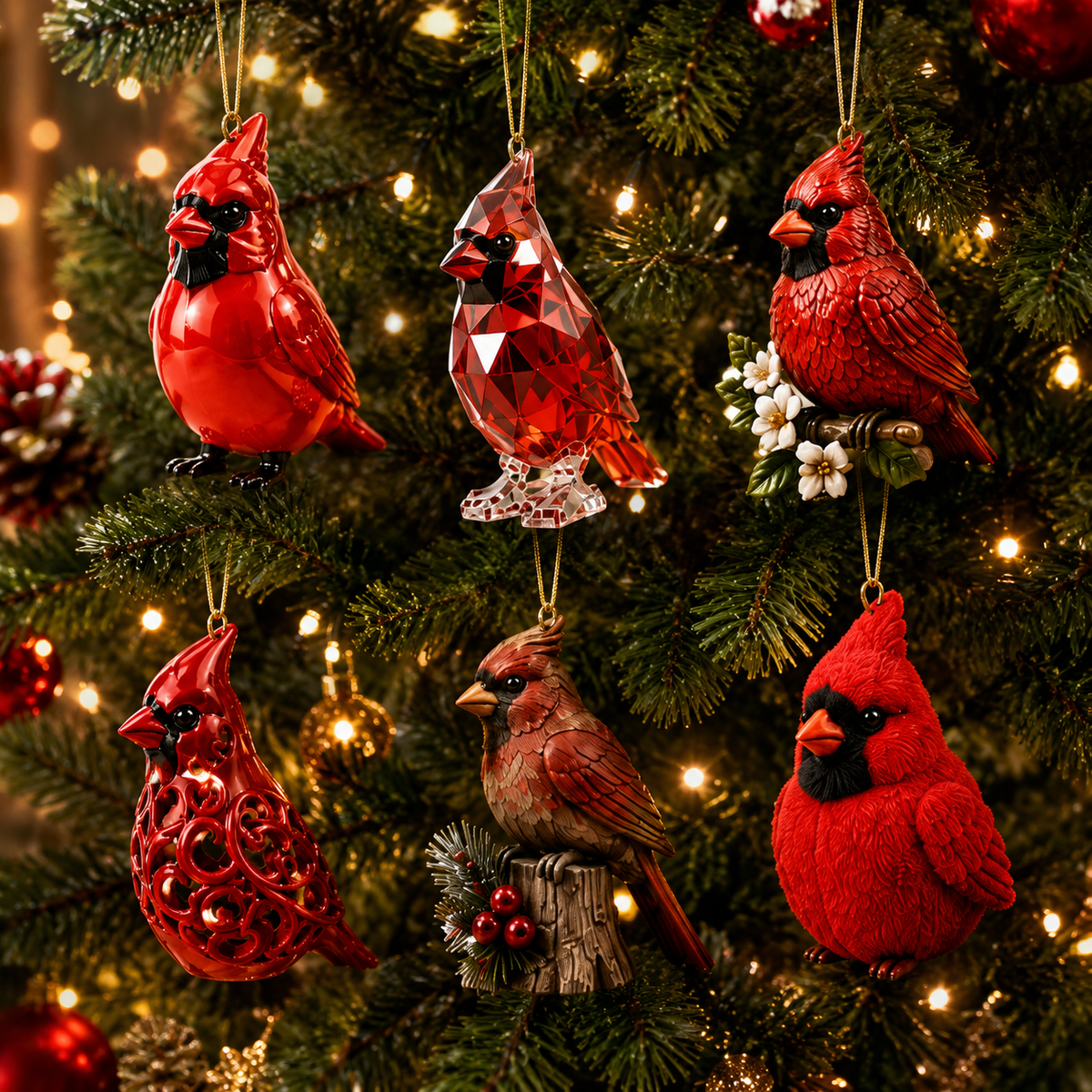 Last 50 pcs⏰ High-quality model✨Cardinal Christmas 24-Day Countdown Calendar – Limited Anniversary Edition