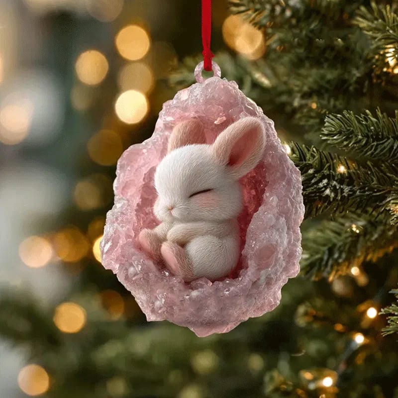 🎄Early Bird Christmas Sale 50% OFF | Geode Animal Ornaments
