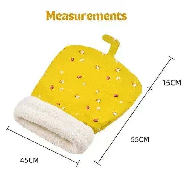 🐾 🔥 Cozy Pet Nest for Cats and Dogs - Plush & Machine Washable, Perfect for Your Pet's Comfort and Warmth ✨