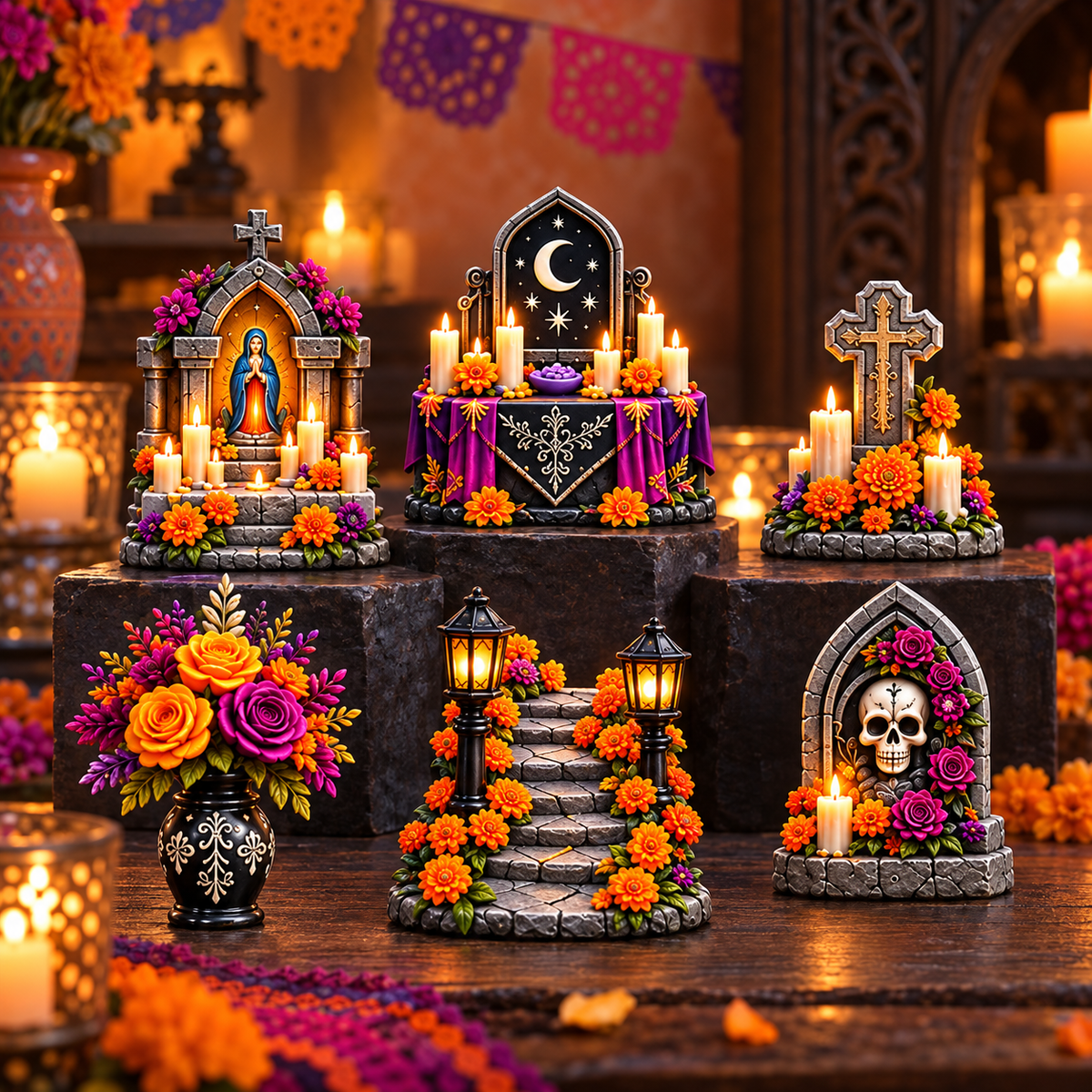 2026 Halloween Midnight Graveyard Party 24-Day Advent Calendar
