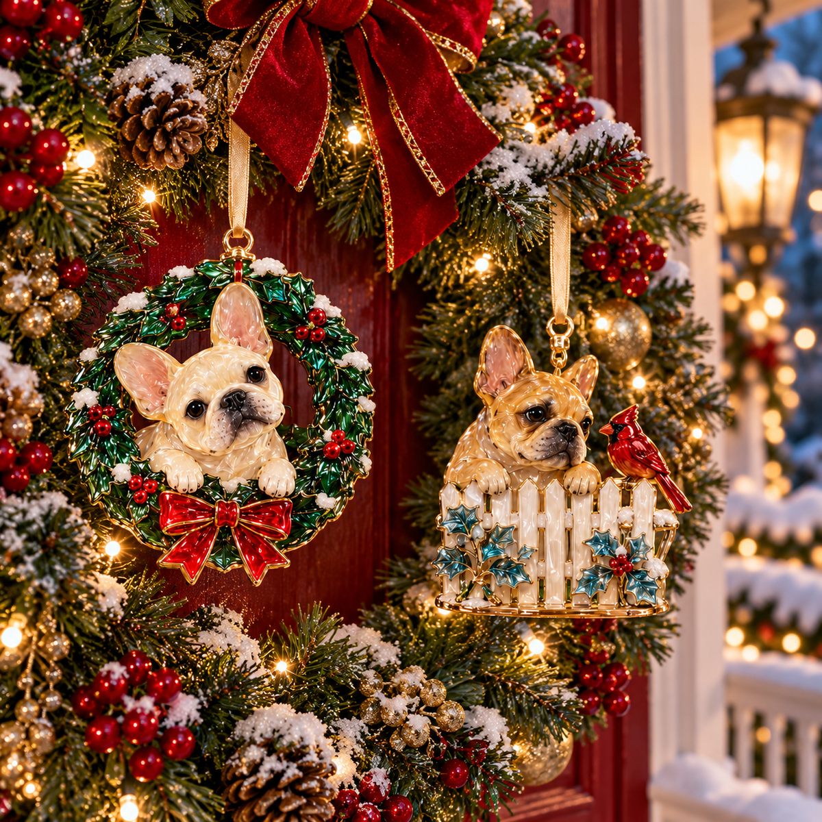 French Bulldog Christmas Ornaments – 6 Heartwarming Designs for Frenchie Lovers