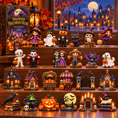 2026 Halloween Town Advent Calendar- 24-Day Spooky Surprise Countdown