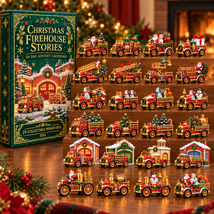 2026 Christmas Firehouse Town 24-Day Advent Calendar