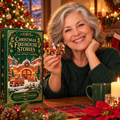 2026 Christmas Firehouse Town 24-Day Advent Calendar