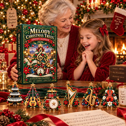 2026 Musical Instruments Christmas Tree 24-Day Advent Calendar