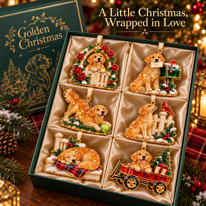 Golden Retriever Christmas Ornaments – 6 Heartwarming Holiday Designs for Dog Lovers
