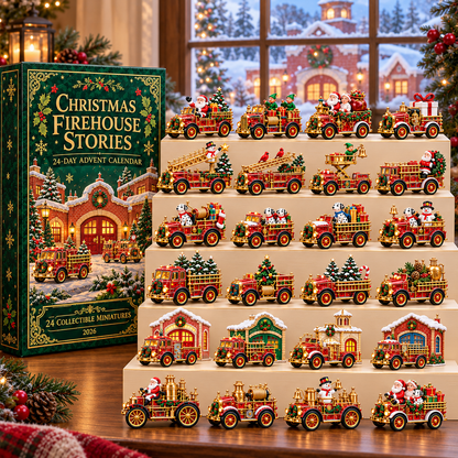 2026 Christmas Firehouse Town 24-Day Advent Calendar