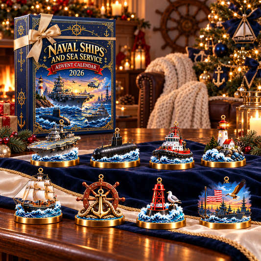 Naval Ships & Sea Service Advent Calendar - 24-Day Countdown