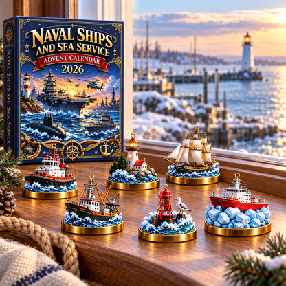 Naval Ships & Sea Service Advent Calendar - 24-Day Countdown