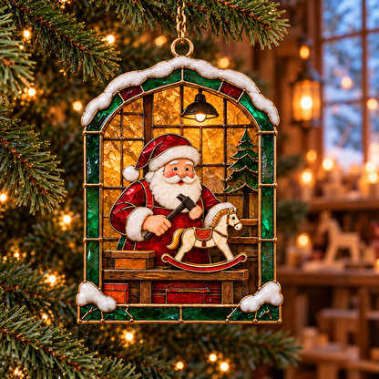 🪚 2026 Christmas Woodworking Ornaments – Set of 6 Festive Carpenter Holiday Keepsakes