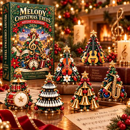 2026 Musical Instruments Christmas Tree 24-Day Advent Calendar