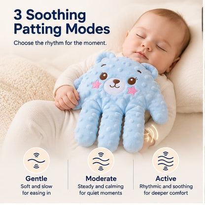 👶 Baby Soothing Rhythmic Palm – Remote-Controlled Patting & Warmth ☁️