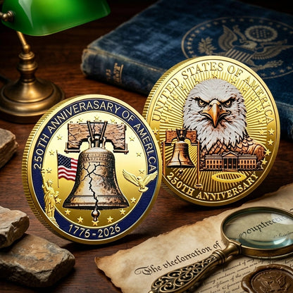 🔥LAST DAY 60% OFF✨9PCS USA 250th Anniversary Commemorative Coin Gift Set
