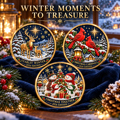 2026 Christmas Stories Commemorative Coin Collection – 7 Festive Designs Celebrating the 250th Anniversary