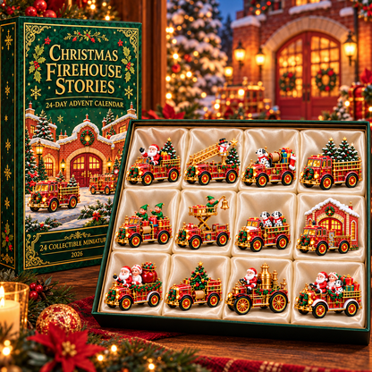 2026 Christmas Firehouse Town 24-Day Advent Calendar