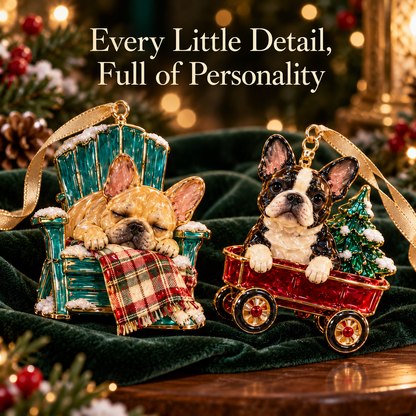 French Bulldog Christmas Ornaments – 6 Heartwarming Designs for Frenchie Lovers