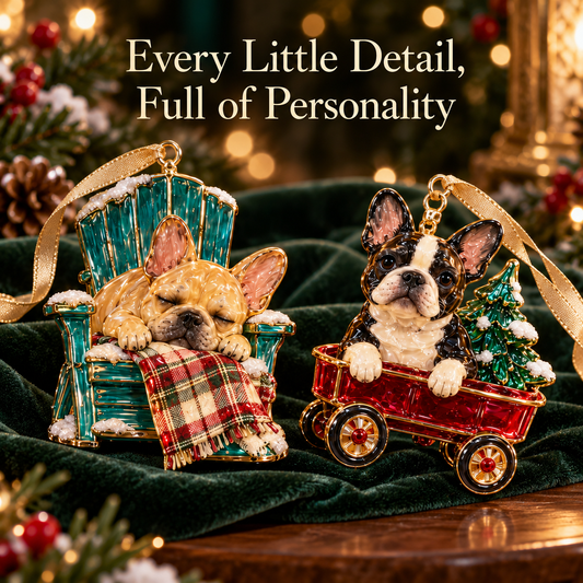 French Bulldog Christmas Ornaments – 6 Heartwarming Designs for Frenchie Lovers