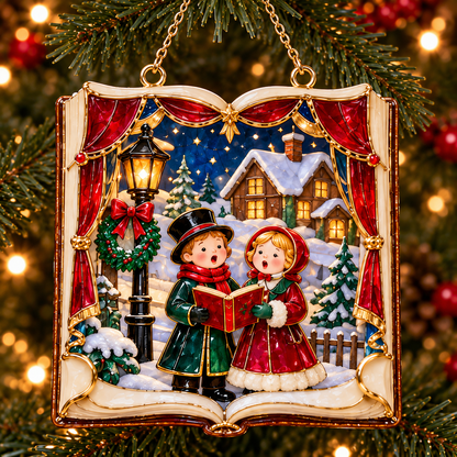 📖 2026 Christmas Storybook Ornaments – Set of 6 Magical Holiday Keepsakes