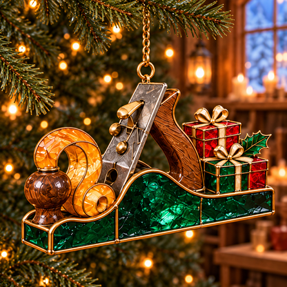 🪚 2026 Christmas Woodworking Ornaments – Set of 6 Festive Carpenter Holiday Keepsakes