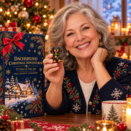 Dachshund Christmas Advent Calendar - 24 Days of Holiday Surprises