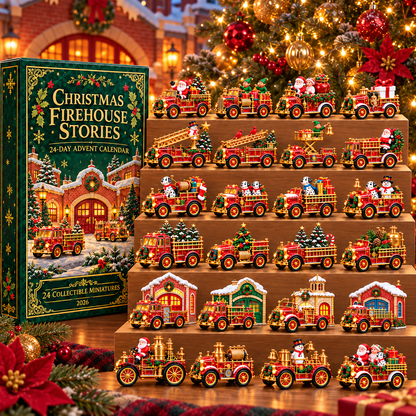 2026 Christmas Firehouse Town 24-Day Advent Calendar