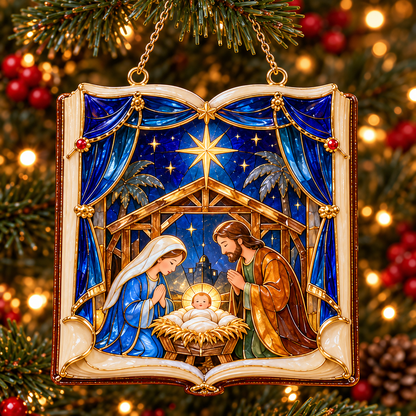 📖 2026 Christmas Storybook Ornaments – Set of 6 Magical Holiday Keepsakes