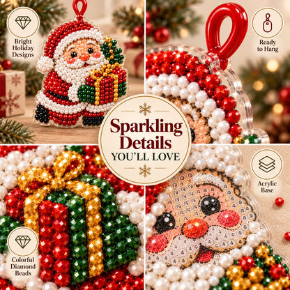 CHRISTMAS KICKOFF 40% OFF - Christmas Diamond Painting Advent Calendar 2026 - 24-Day DIY Craft Ornament - Creative Christmas Gift for Craft Lovers