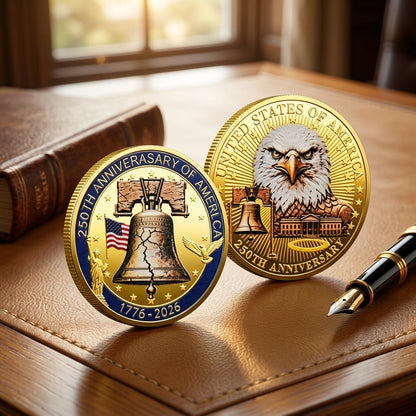 🔥LAST DAY 60% OFF✨9PCS USA 250th Anniversary Commemorative Coin Gift Set