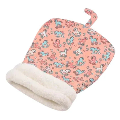 🐾 🔥 Cozy Pet Nest for Cats and Dogs - Plush & Machine Washable, Perfect for Your Pet's Comfort and Warmth ✨