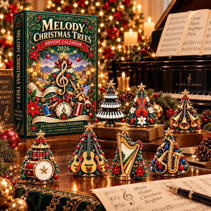 2026 Musical Instruments Christmas Tree 24-Day Advent Calendar