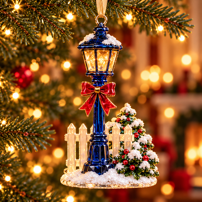 Home for Christmas – Vintage Winter Scene Ornaments in 6 Charming Designs
