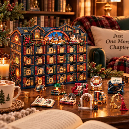 ⏳ Last Day 49% OFF – 📚 24 Nights of Bookish Joy Advent Calendar | 24 Unique Mini Literary Treasures for Readers & Book Lovers 🎄