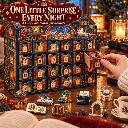 ⏳ Last Day 49% OFF – 📚 24 Nights of Bookish Joy Advent Calendar | 24 Unique Mini Literary Treasures for Readers & Book Lovers 🎄