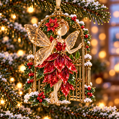 Winter Garden Fairies – 6 Enchanting Christmas Ornament Designs