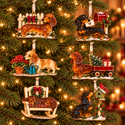Dachshund Christmas Ornaments – 6 Heartwarming Holiday Designs for Dog Lovers