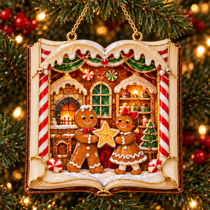 📖 2026 Christmas Storybook Ornaments – Set of 6 Magical Holiday Keepsakes
