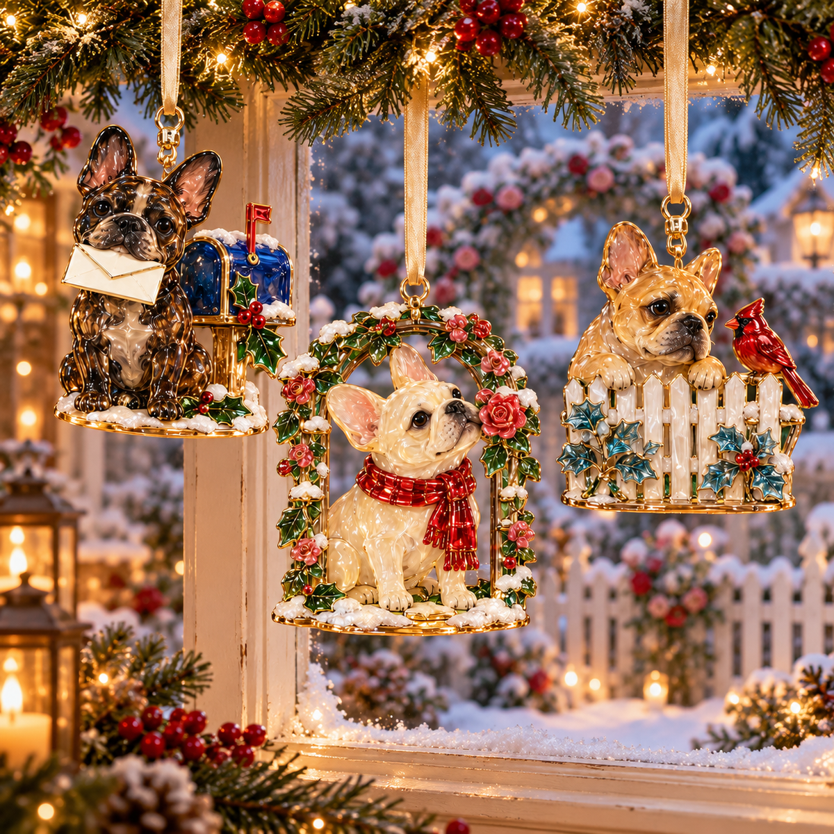 French Bulldog Christmas Ornaments – 6 Heartwarming Designs for Frenchie Lovers