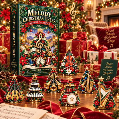 2026 Musical Instruments Christmas Tree 24-Day Advent Calendar