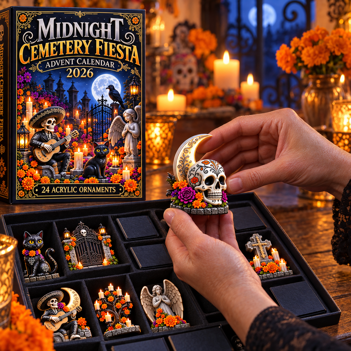 2026 Halloween Midnight Graveyard Party 24-Day Advent Calendar