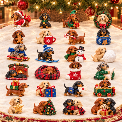 Dachshund Christmas Advent Calendar - 24 Days of Holiday Surprises