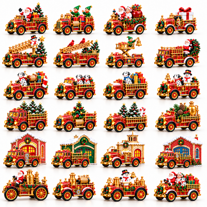 2026 Christmas Firehouse Town 24-Day Advent Calendar