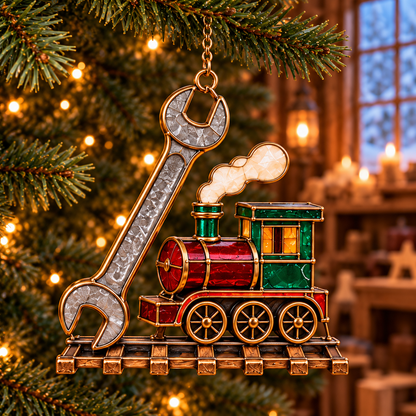 🪚 2026 Christmas Woodworking Ornaments – Set of 6 Festive Carpenter Holiday Keepsakes