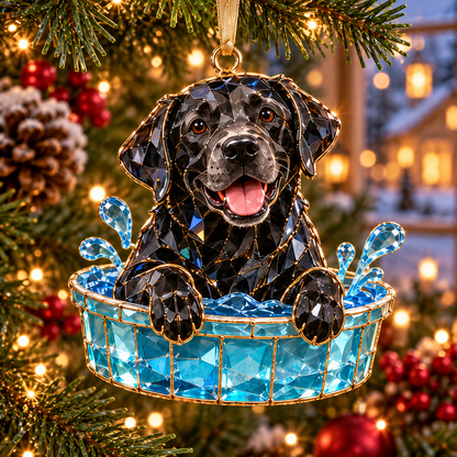 Labrador Retriever Christmas Ornaments – 6 Charming Designs for Lab Lovers