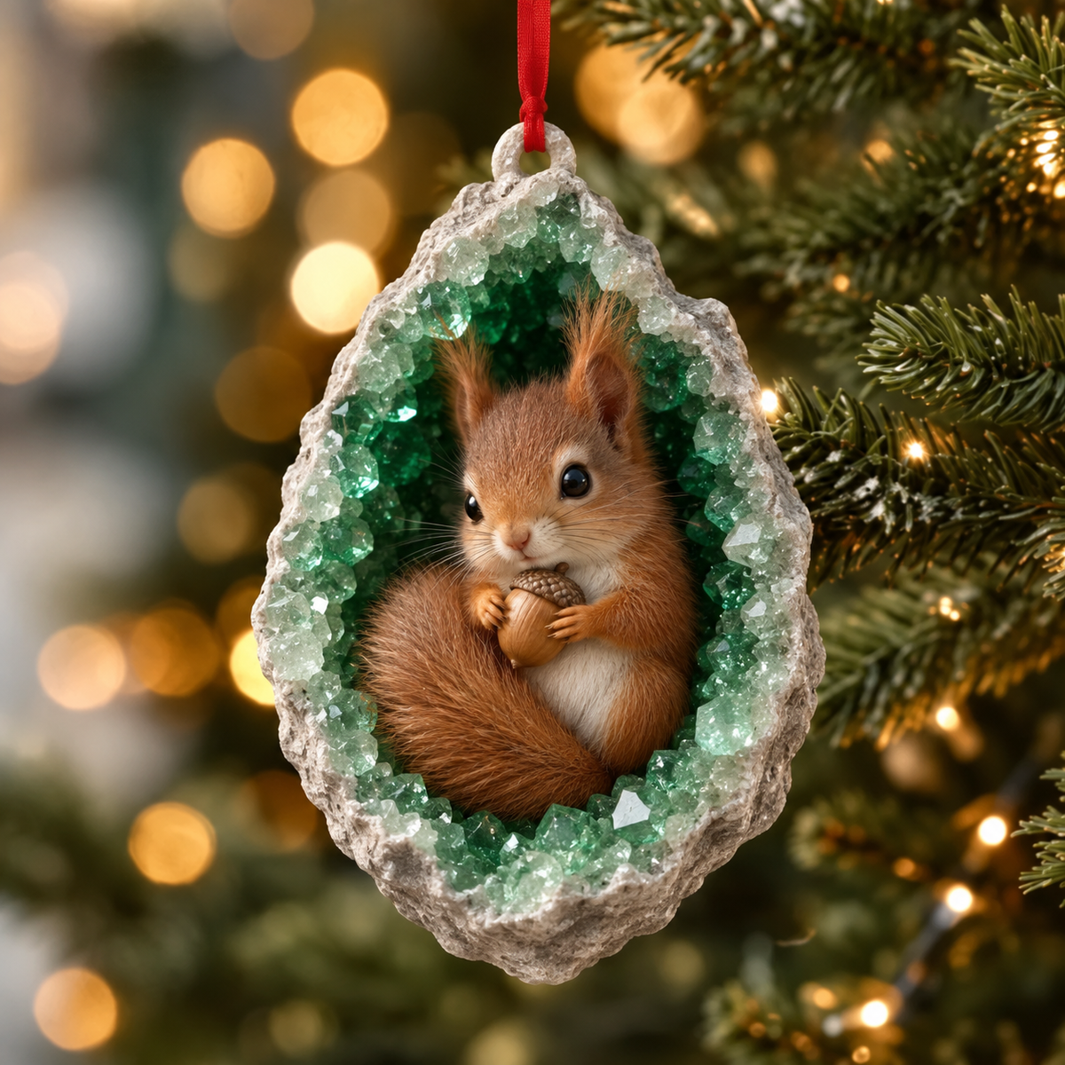 🎄Early Bird Christmas Sale 50% OFF | Geode Animal Ornaments