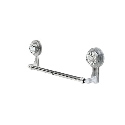 Hang Towels Instantly! No-Drill Adjustable Suction Cup Towel Bar
